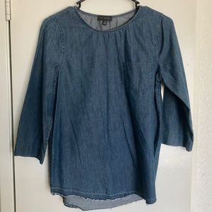 The Limited Denim Blouse